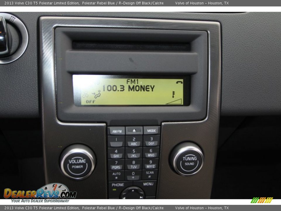 Audio System of 2013 Volvo C30 T5 Polestar Limited Edition Photo #18