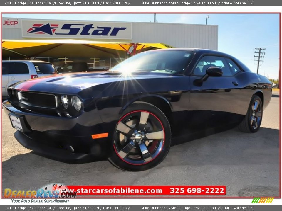 2013 Dodge Challenger Rallye Redline Jazz Blue Pearl / Dark Slate Gray Photo #1