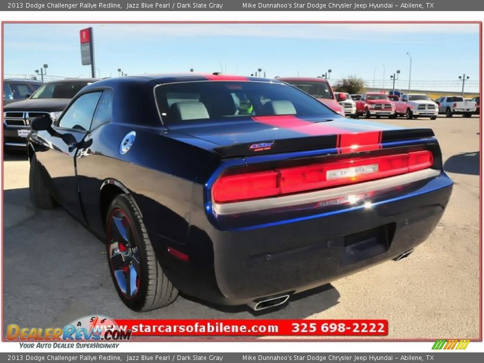 2013 Dodge Challenger Rallye Redline Jazz Blue Pearl / Dark Slate Gray Photo #3