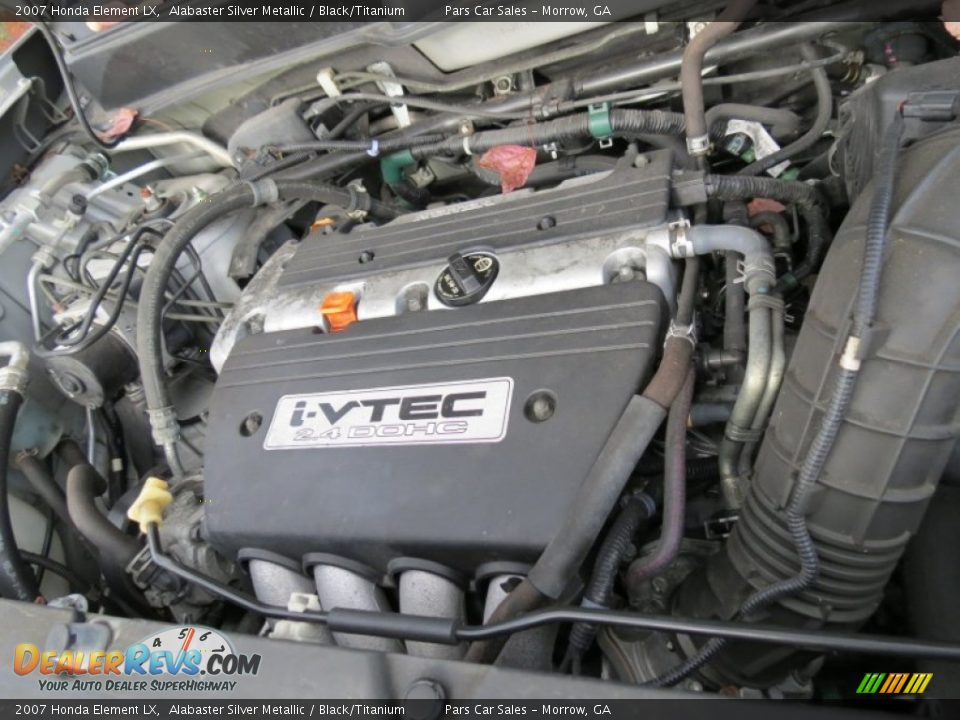 2007 Honda Element LX 2.4L DOHC 16V i-VTEC 4 Cylinder Engine Photo #12