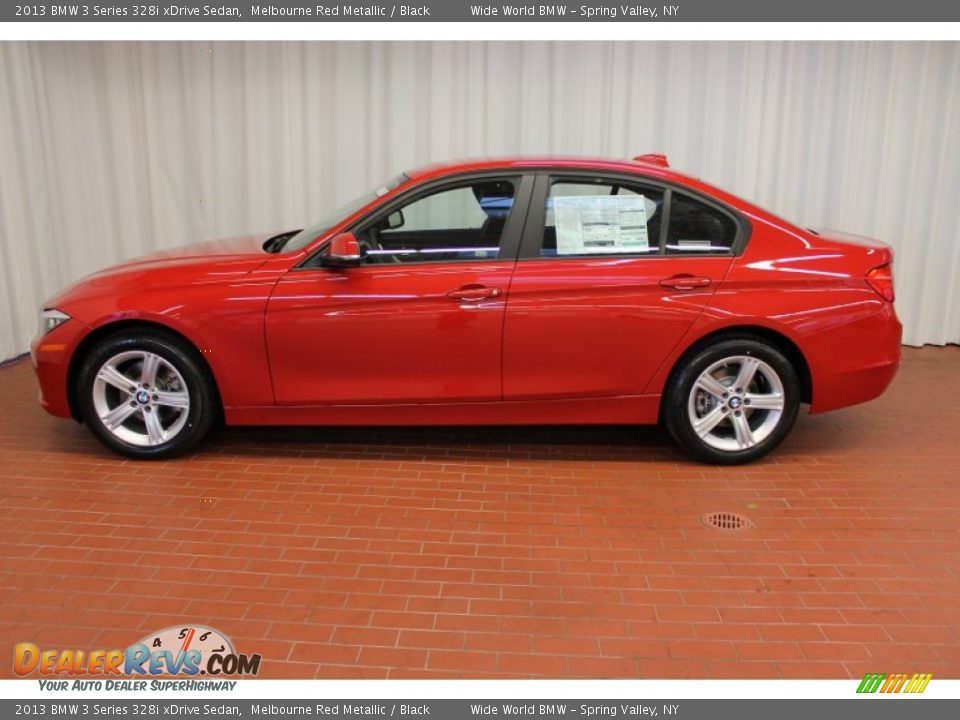 2013 BMW 3 Series 328i xDrive Sedan Melbourne Red Metallic / Black Photo #4