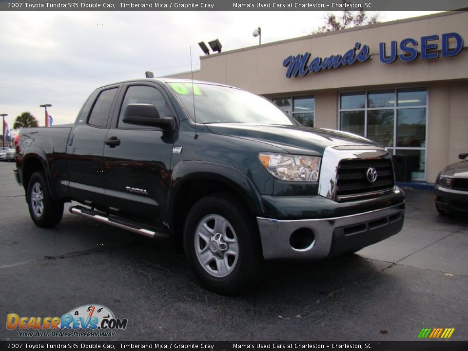 2007 Toyota Tundra SR5 Double Cab Timberland Mica / Graphite Gray Photo #3
