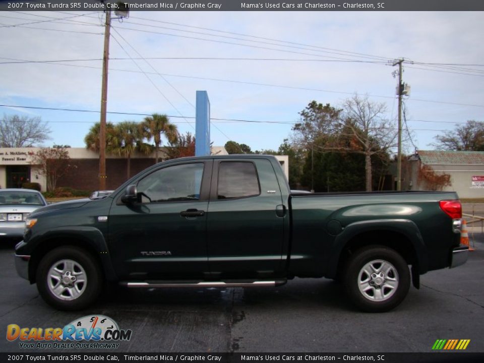 2007 Toyota Tundra SR5 Double Cab Timberland Mica / Graphite Gray Photo #6