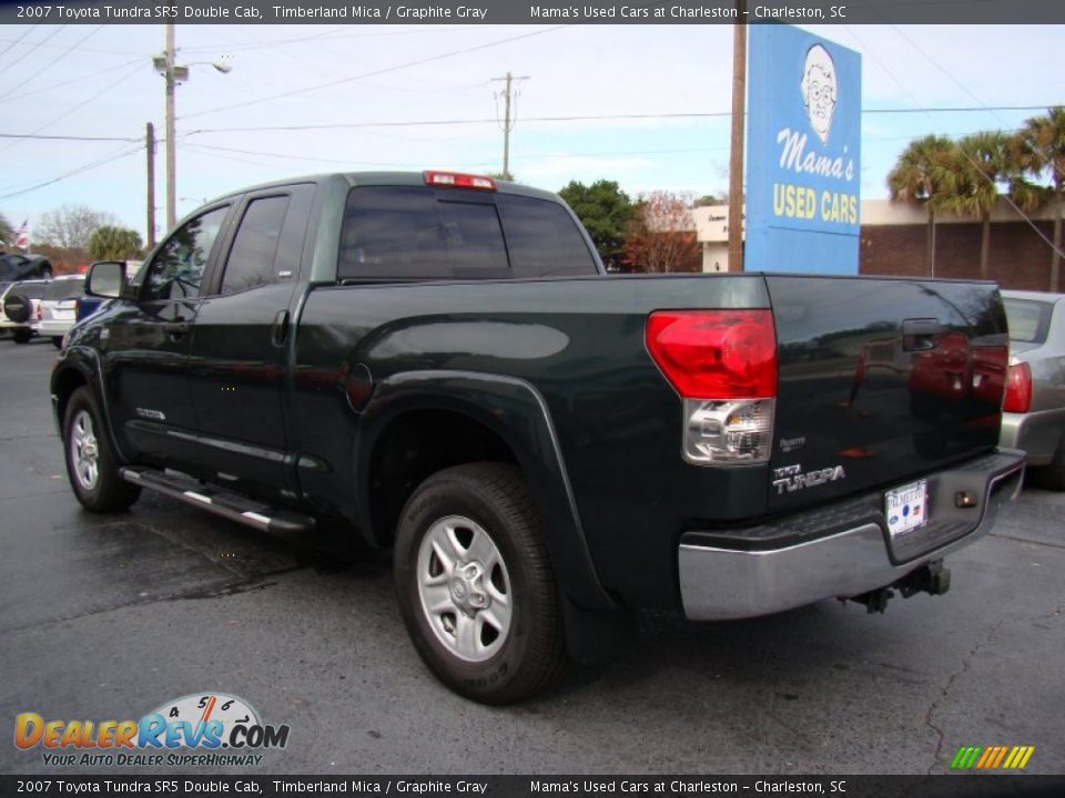 2007 Toyota Tundra SR5 Double Cab Timberland Mica / Graphite Gray Photo #7