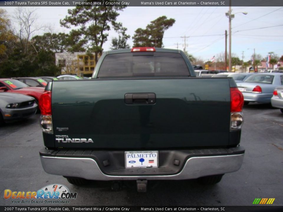 2007 Toyota Tundra SR5 Double Cab Timberland Mica / Graphite Gray Photo #8