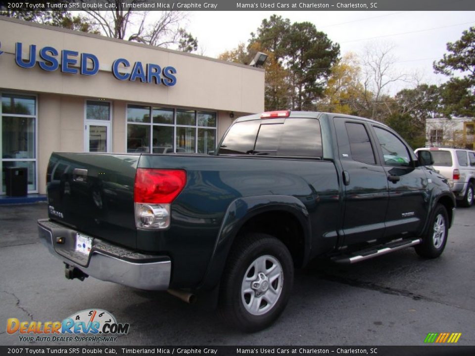 2007 Toyota Tundra SR5 Double Cab Timberland Mica / Graphite Gray Photo #9