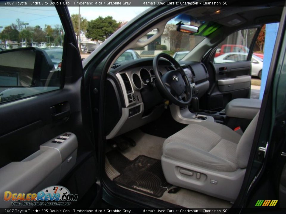 2007 Toyota Tundra SR5 Double Cab Timberland Mica / Graphite Gray Photo #10