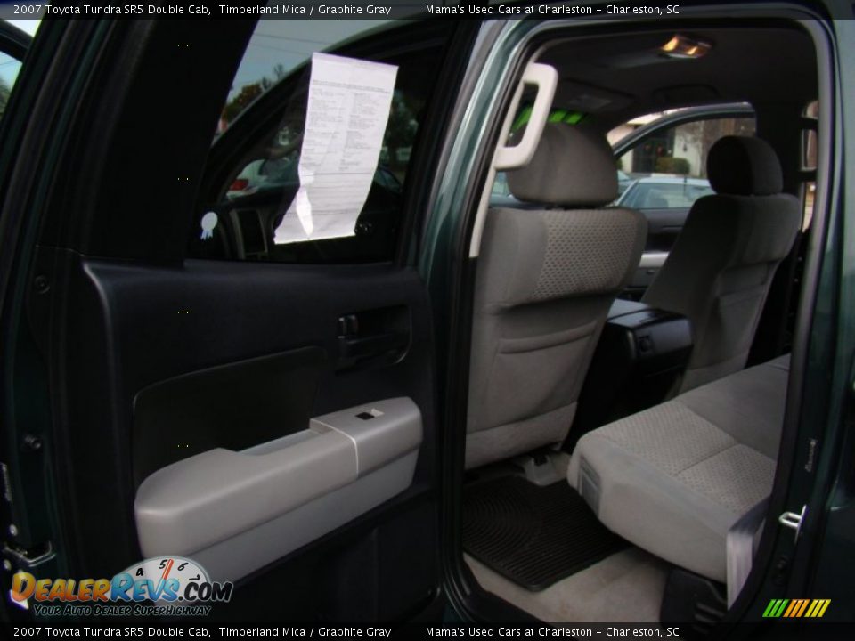 2007 Toyota Tundra SR5 Double Cab Timberland Mica / Graphite Gray Photo #12