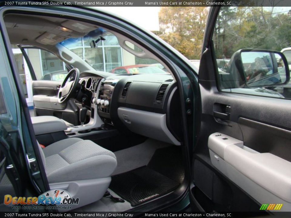 2007 Toyota Tundra SR5 Double Cab Timberland Mica / Graphite Gray Photo #13