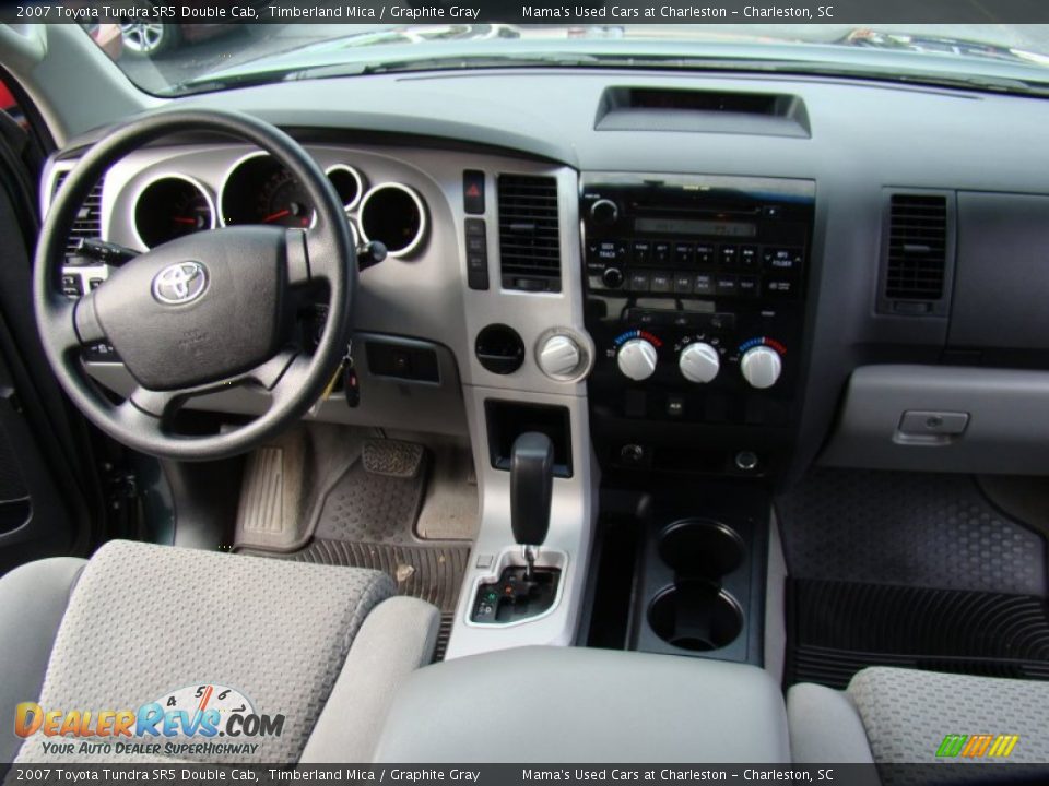 2007 Toyota Tundra SR5 Double Cab Timberland Mica / Graphite Gray Photo #15