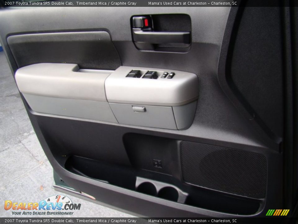 2007 Toyota Tundra SR5 Double Cab Timberland Mica / Graphite Gray Photo #16