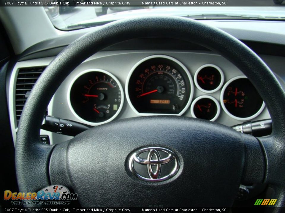 2007 Toyota Tundra SR5 Double Cab Timberland Mica / Graphite Gray Photo #18