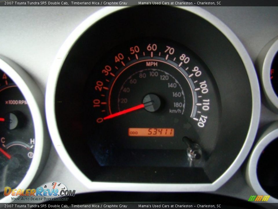 2007 Toyota Tundra SR5 Double Cab Timberland Mica / Graphite Gray Photo #19