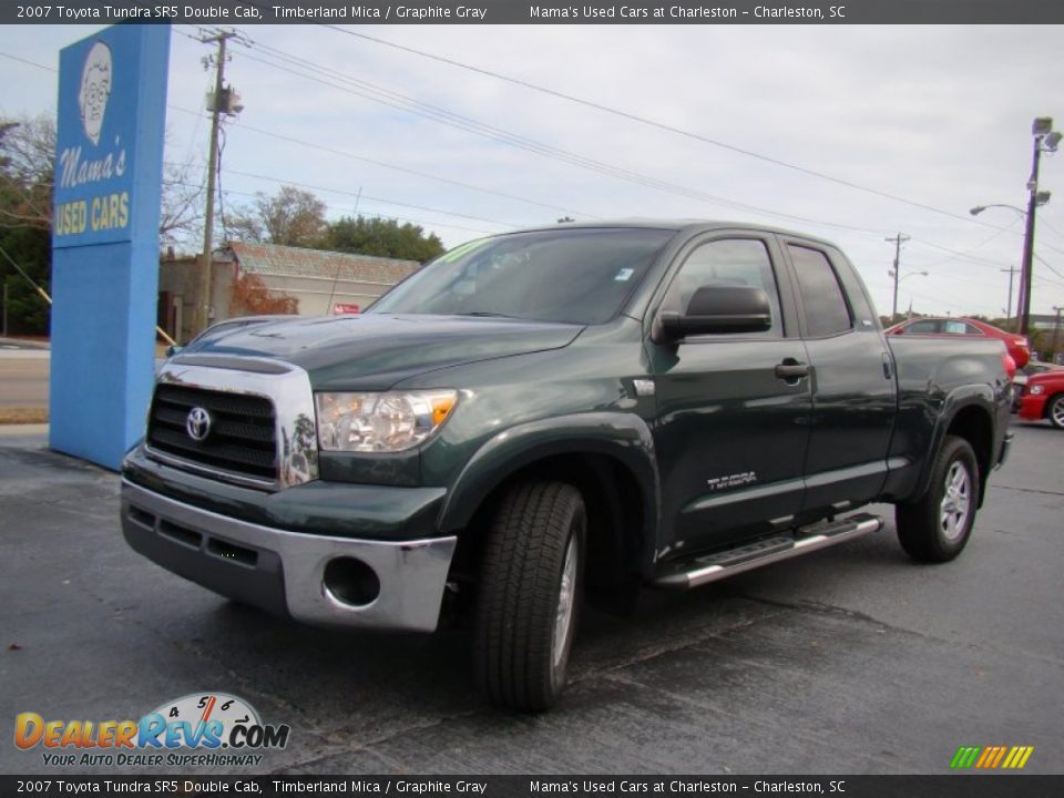 2007 Toyota Tundra SR5 Double Cab Timberland Mica / Graphite Gray Photo #24