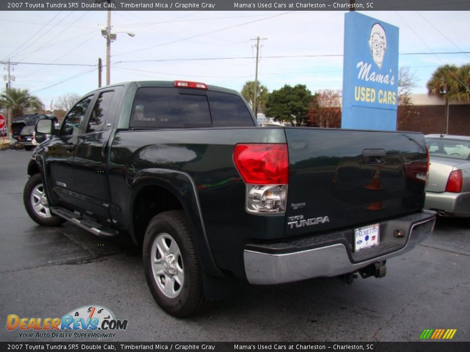 2007 Toyota Tundra SR5 Double Cab Timberland Mica / Graphite Gray Photo #25