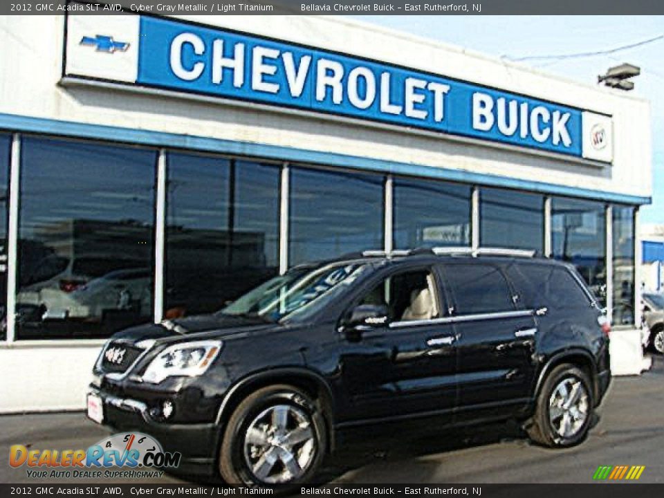 2012 GMC Acadia SLT AWD Cyber Gray Metallic / Light Titanium Photo #1