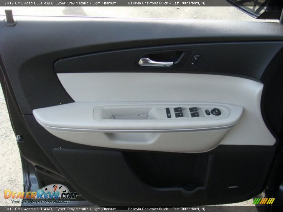 2012 GMC Acadia SLT AWD Cyber Gray Metallic / Light Titanium Photo #6