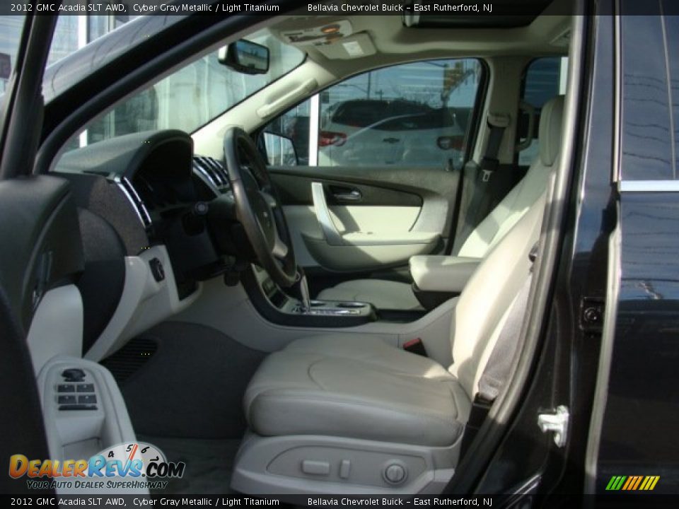 2012 GMC Acadia SLT AWD Cyber Gray Metallic / Light Titanium Photo #7
