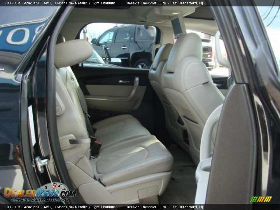 2012 GMC Acadia SLT AWD Cyber Gray Metallic / Light Titanium Photo #12