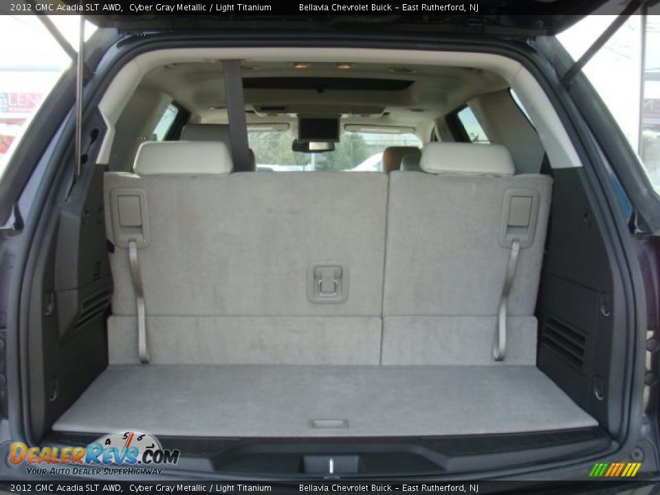 2012 GMC Acadia SLT AWD Cyber Gray Metallic / Light Titanium Photo #13