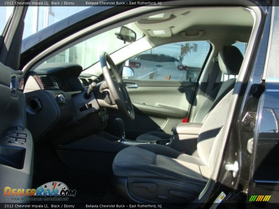 2012 Chevrolet Impala LS Black / Ebony Photo #7