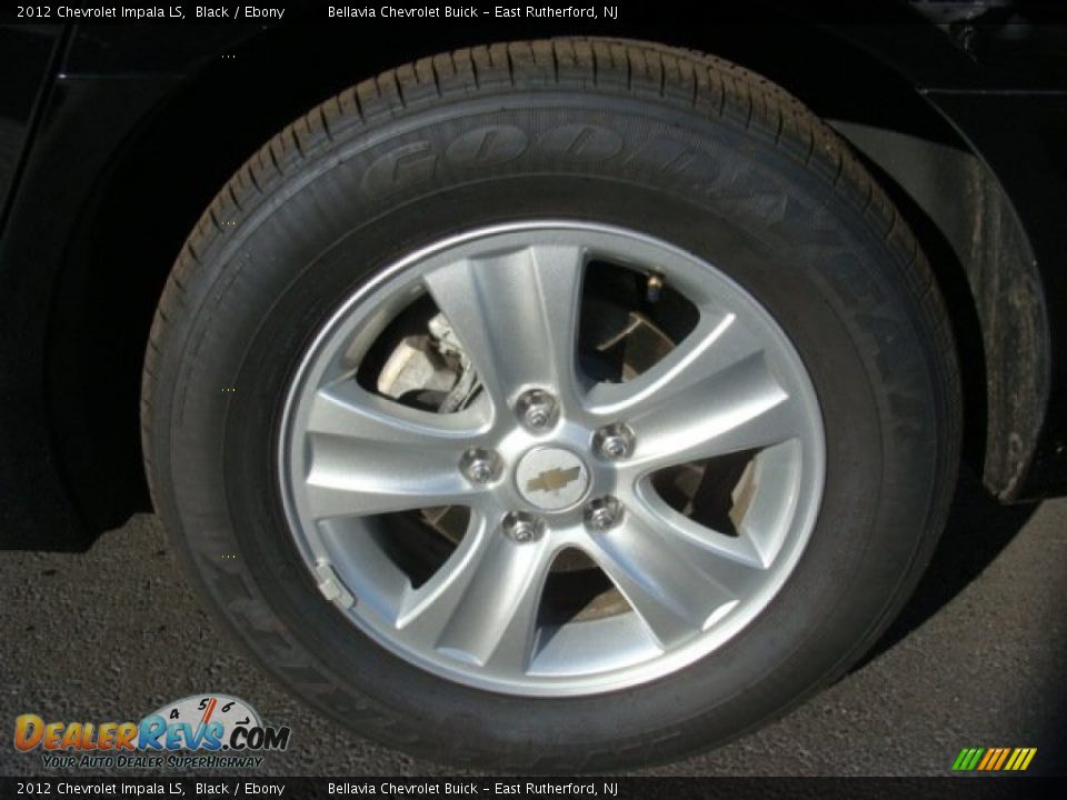 2012 Chevrolet Impala LS Black / Ebony Photo #14