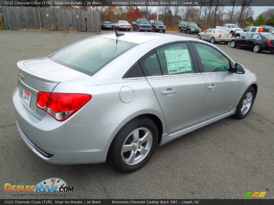 2013 Chevrolet Cruze LT/RS Silver Ice Metallic / Jet Black Photo #4
