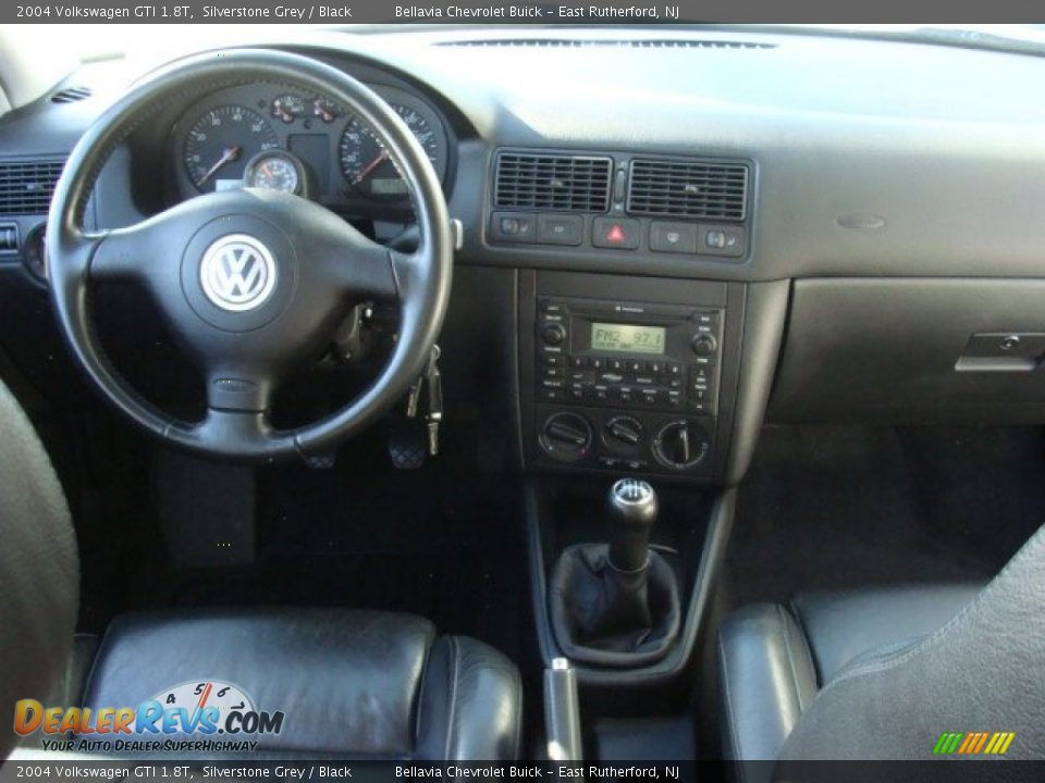2004 Volkswagen GTI 1.8T Silverstone Grey / Black Photo #9
