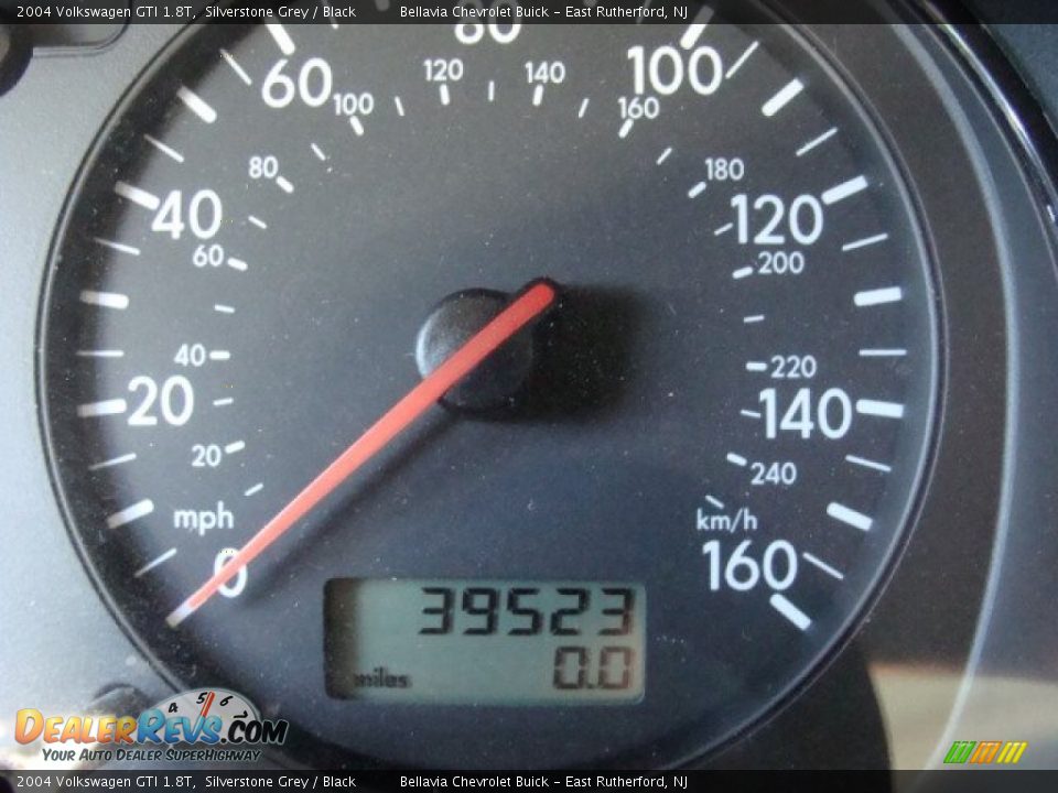 2004 Volkswagen GTI 1.8T Silverstone Grey / Black Photo #10