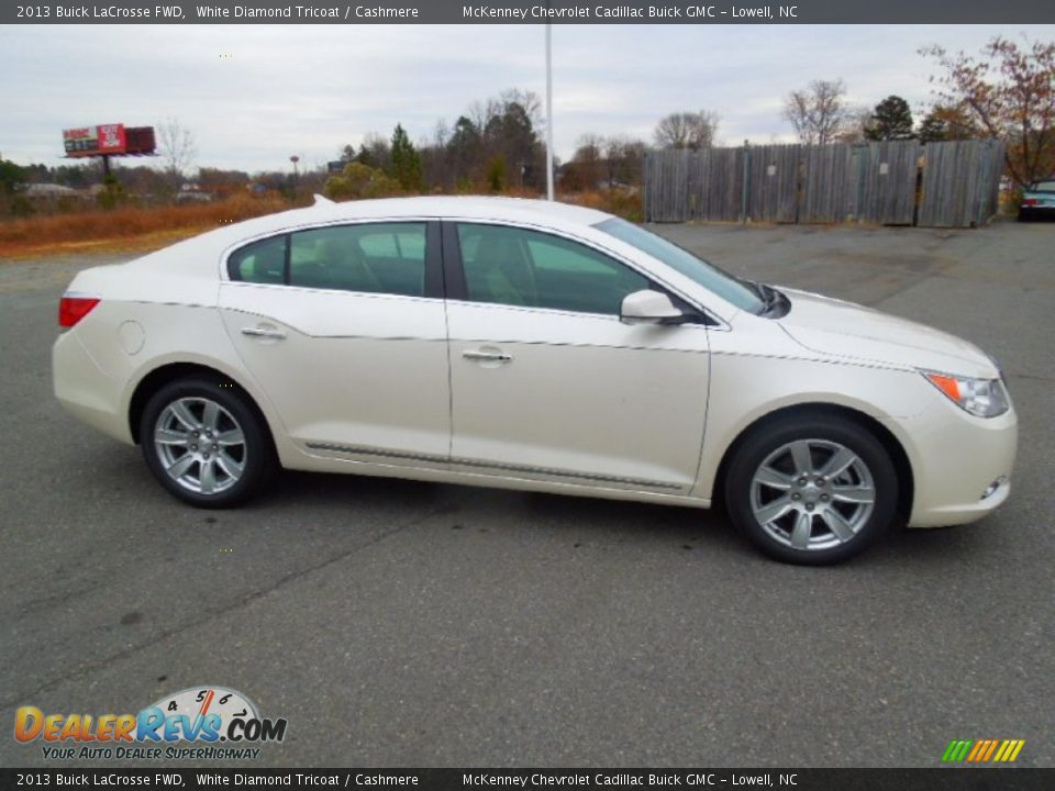White Diamond Tricoat 2013 Buick LaCrosse FWD Photo #3