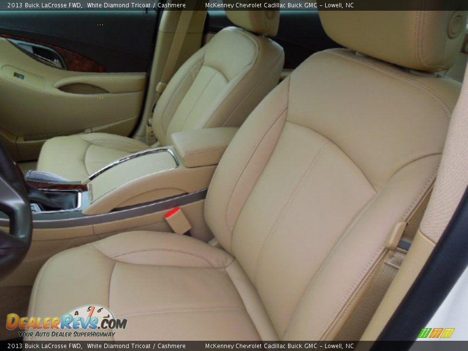 2013 Buick LaCrosse FWD White Diamond Tricoat / Cashmere Photo #10