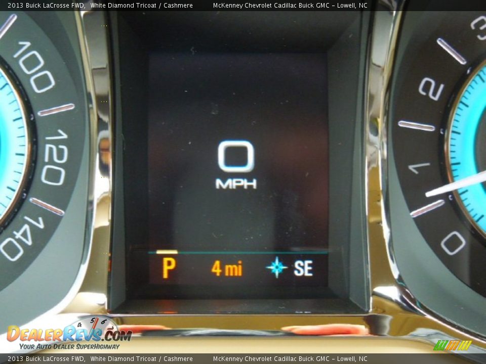 2013 Buick LaCrosse FWD White Diamond Tricoat / Cashmere Photo #16