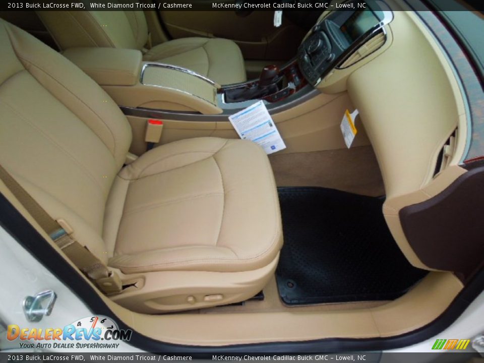 2013 Buick LaCrosse FWD White Diamond Tricoat / Cashmere Photo #22