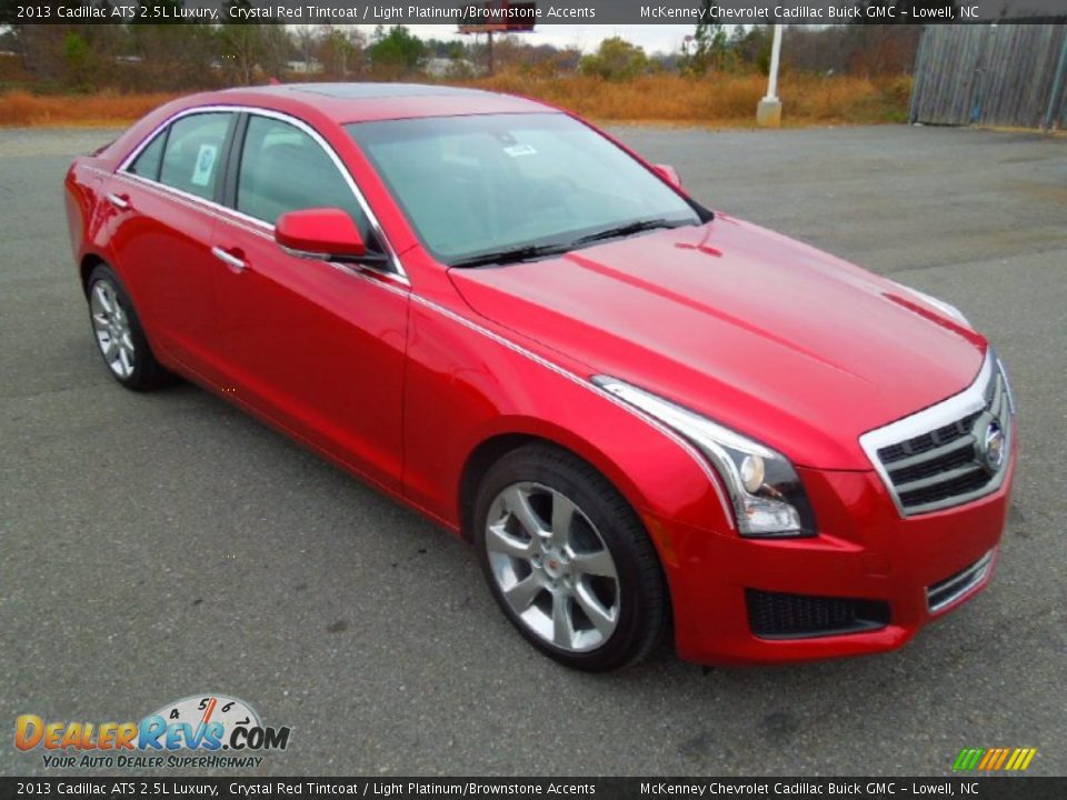 Front 3/4 View of 2013 Cadillac ATS 2.5L Luxury Photo #2