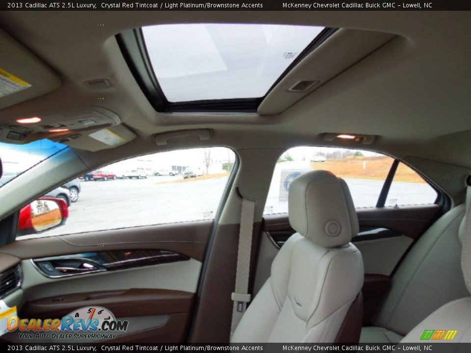 Sunroof of 2013 Cadillac ATS 2.5L Luxury Photo #11