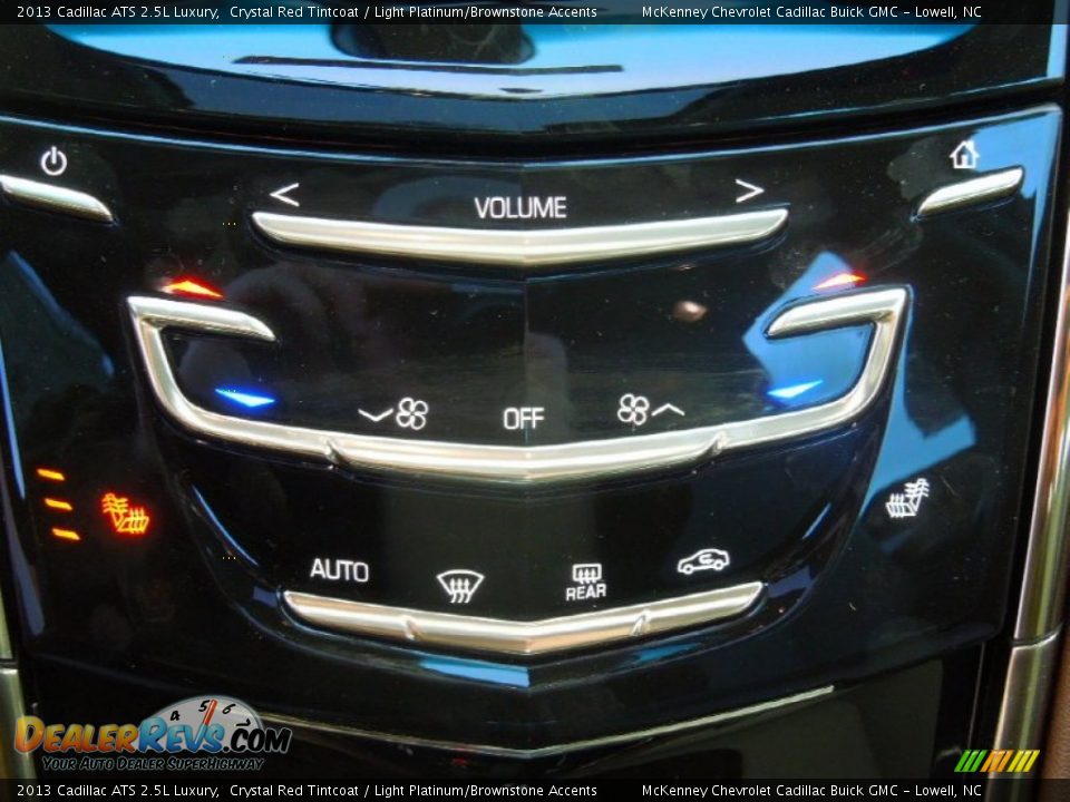 Controls of 2013 Cadillac ATS 2.5L Luxury Photo #14