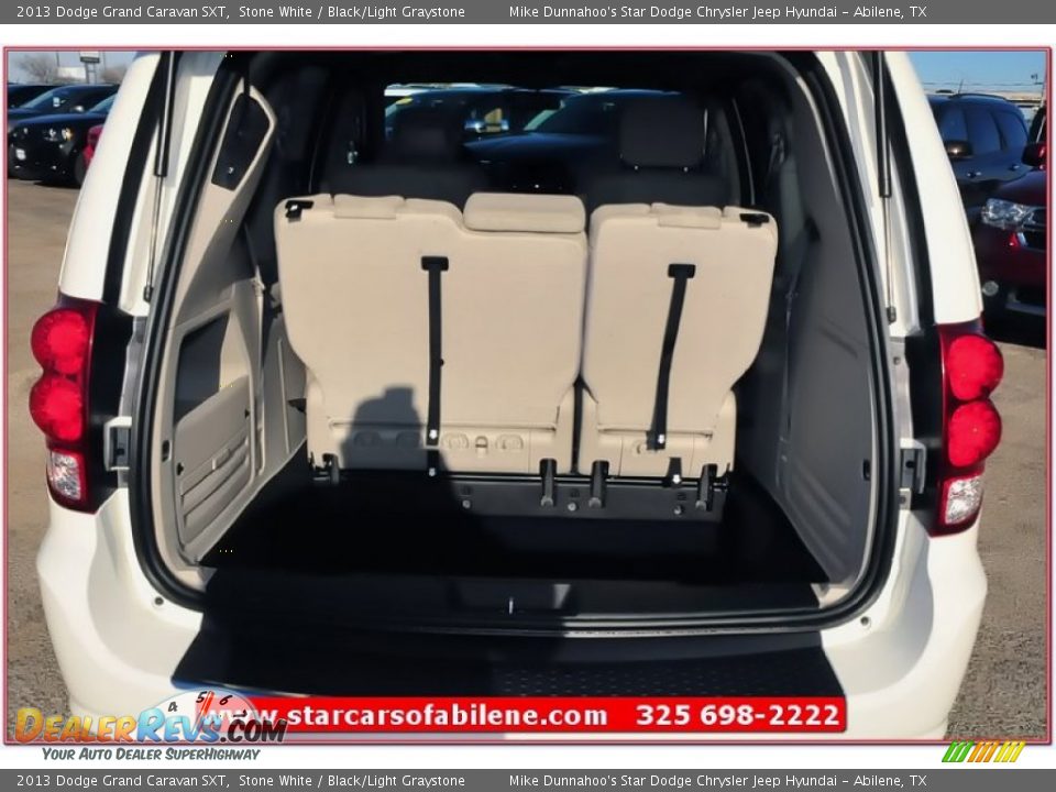 2013 Dodge Grand Caravan SXT Stone White / Black/Light Graystone Photo #23