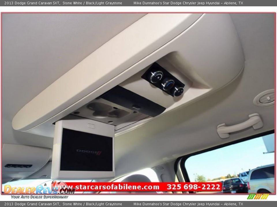 2013 Dodge Grand Caravan SXT Stone White / Black/Light Graystone Photo #30