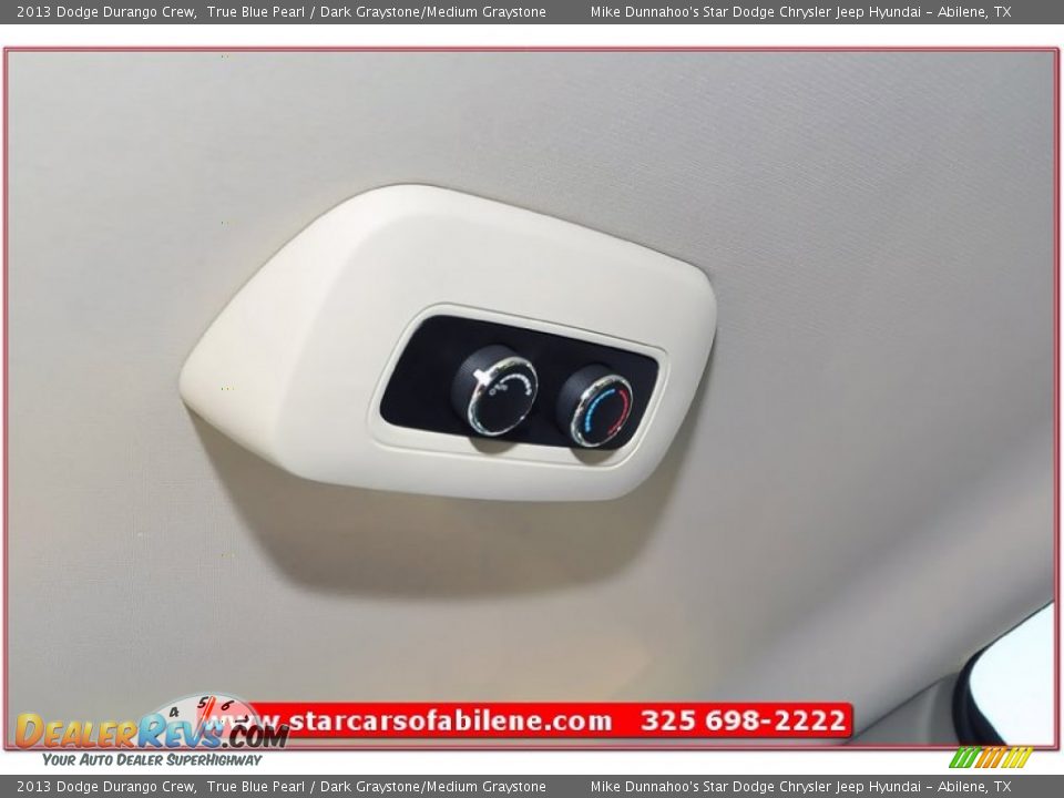 2013 Dodge Durango Crew True Blue Pearl / Dark Graystone/Medium Graystone Photo #19