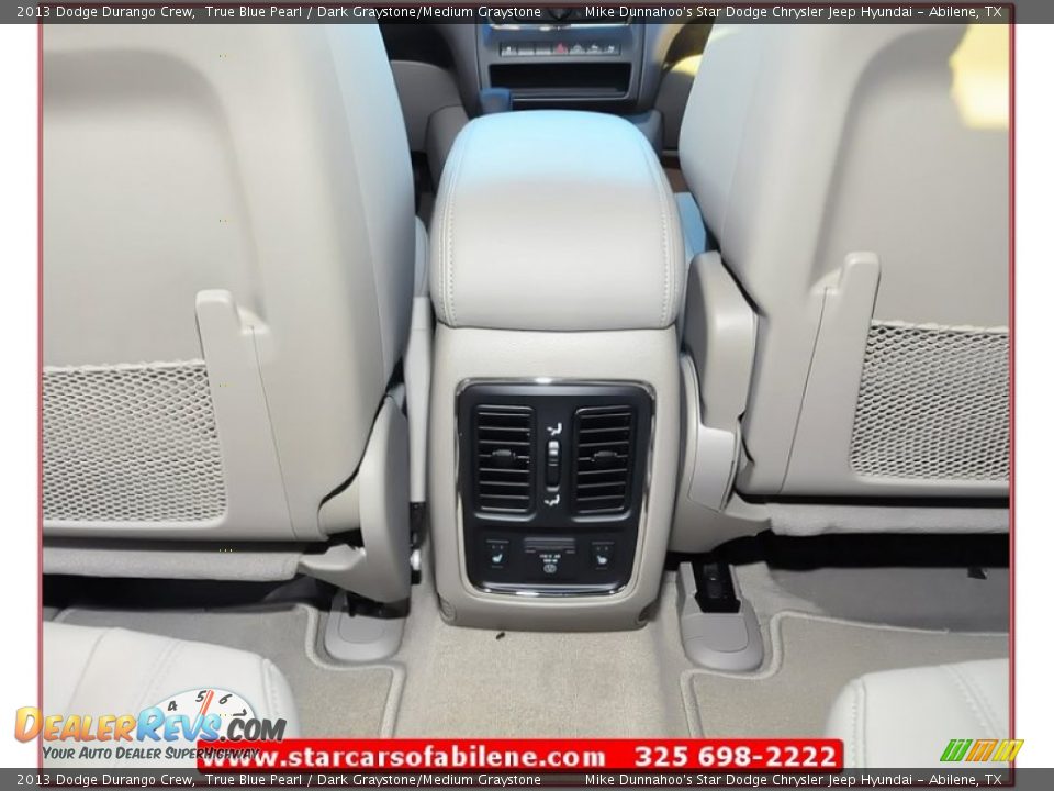 2013 Dodge Durango Crew True Blue Pearl / Dark Graystone/Medium Graystone Photo #21