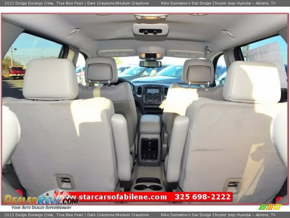 2013 Dodge Durango Crew True Blue Pearl / Dark Graystone/Medium Graystone Photo #22