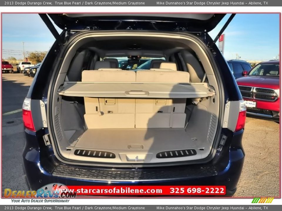 2013 Dodge Durango Crew True Blue Pearl / Dark Graystone/Medium Graystone Photo #23