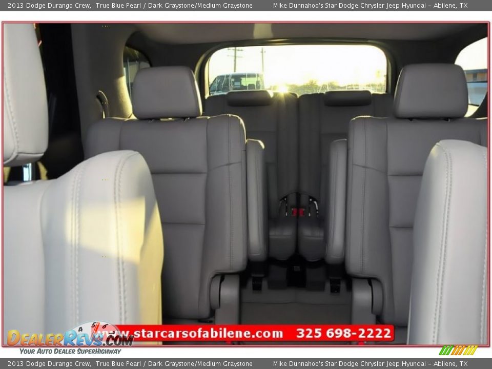 2013 Dodge Durango Crew True Blue Pearl / Dark Graystone/Medium Graystone Photo #30