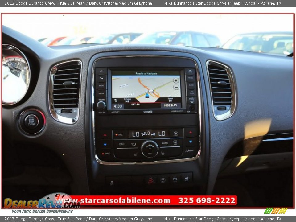2013 Dodge Durango Crew True Blue Pearl / Dark Graystone/Medium Graystone Photo #31