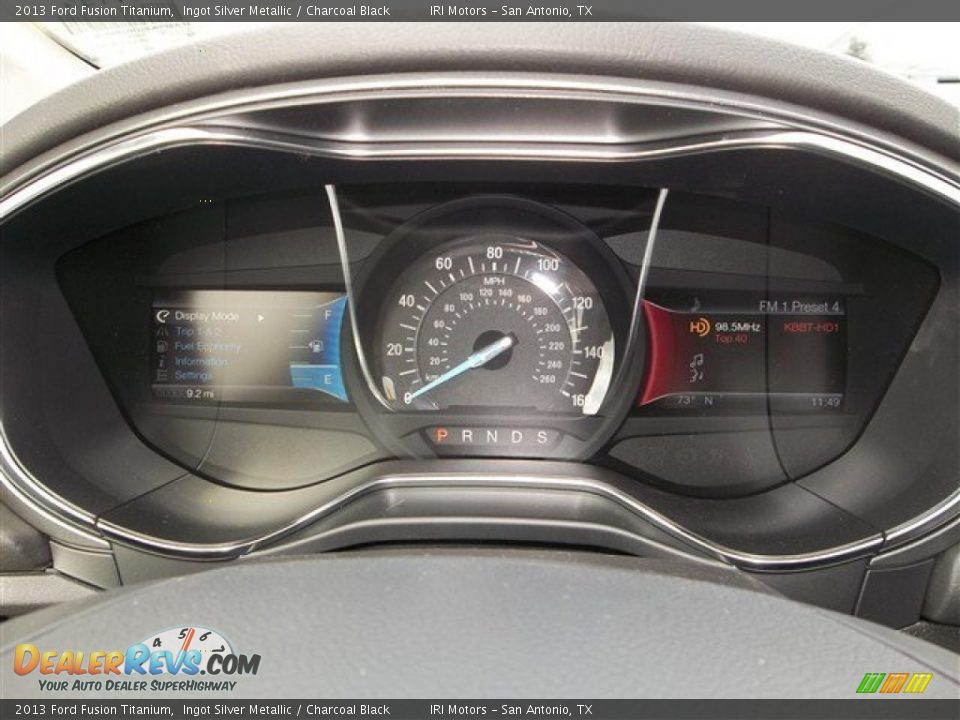 2013 Ford Fusion Titanium Gauges Photo #22