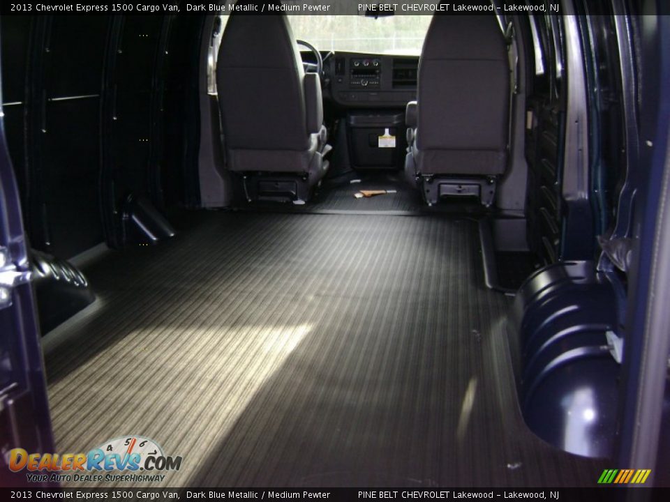 2013 Chevrolet Express 1500 Cargo Van Dark Blue Metallic / Medium Pewter Photo #3