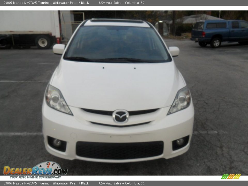 2006 Mazda MAZDA5 Touring Whitewater Pearl / Black Photo #1