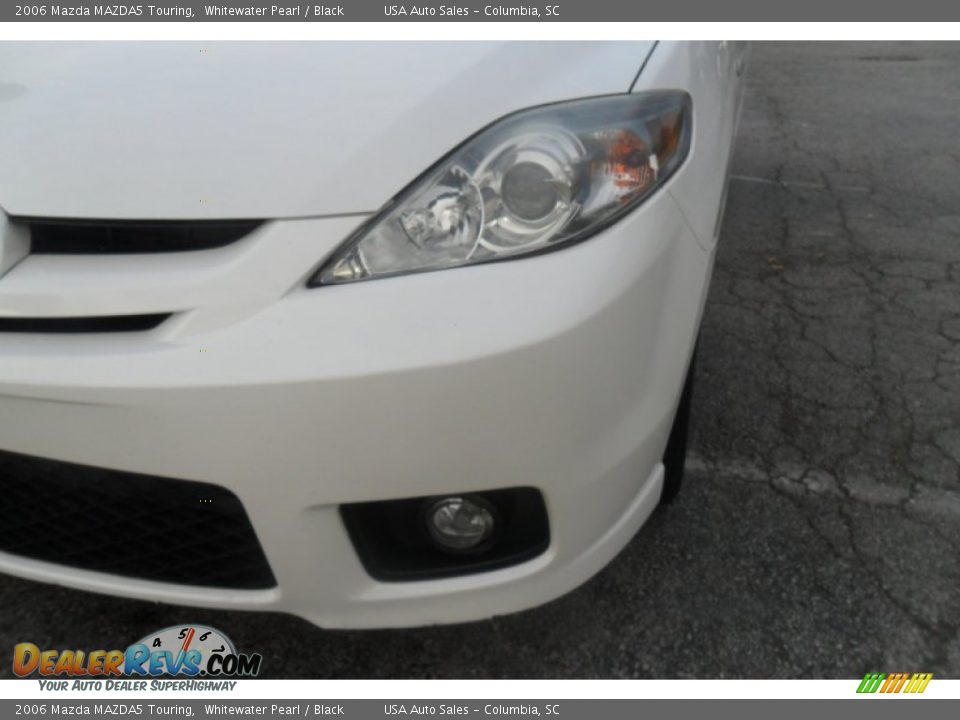 2006 Mazda MAZDA5 Touring Whitewater Pearl / Black Photo #3