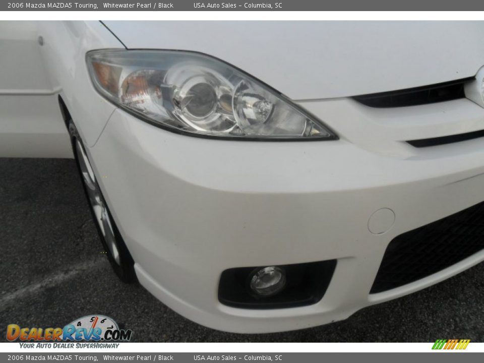 2006 Mazda MAZDA5 Touring Whitewater Pearl / Black Photo #4