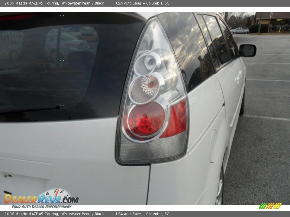 2006 Mazda MAZDA5 Touring Whitewater Pearl / Black Photo #7
